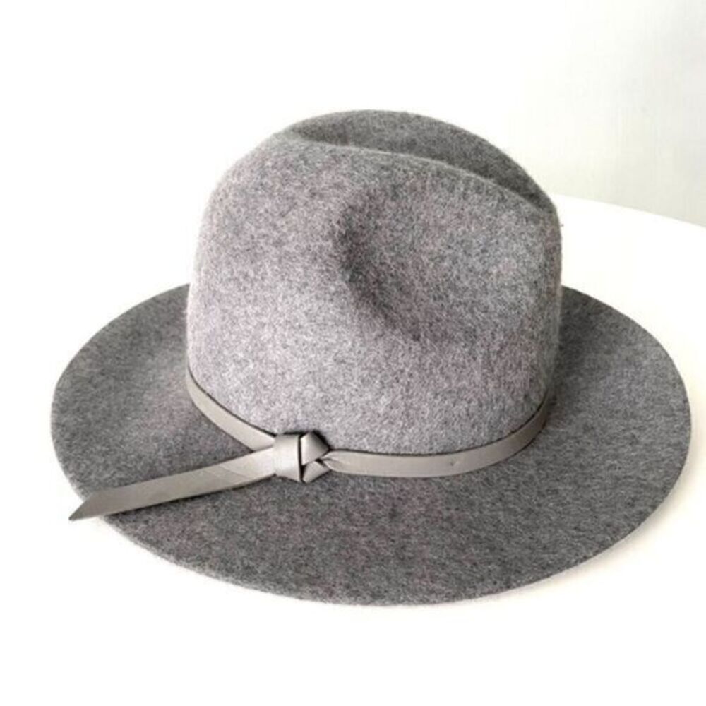 Banana Republic Wool Fedora Gray color